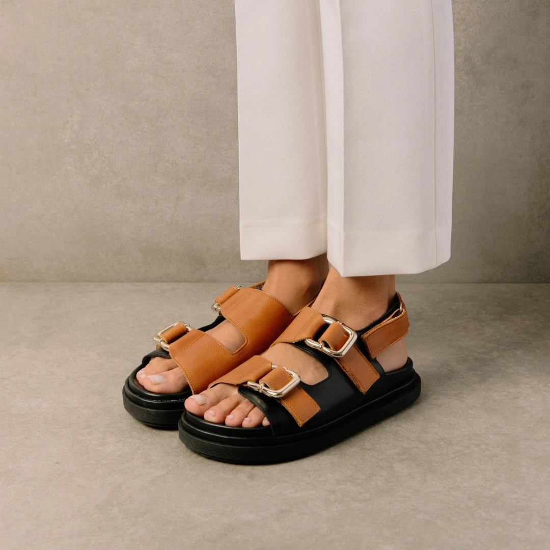 ALOHAS Harper Black Tan Shoes 3 ALOHAS Harper Black Tan Shoes