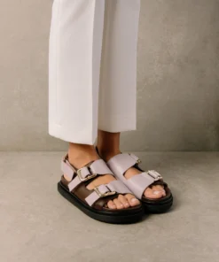 ALOHAS Harper Coffee Brown Mauve Shoes