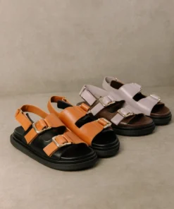 ALOHAS Harper Coffee Brown Mauve Shoes