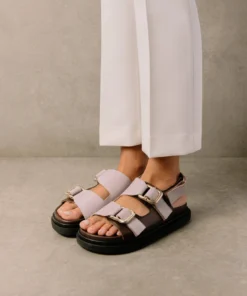 ALOHAS Harper Coffee Brown Mauve Shoes