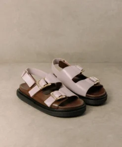 ALOHAS Harper Coffee Brown Mauve Shoes