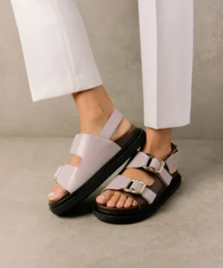 ALOHAS Harper Coffee Brown Mauve Shoes