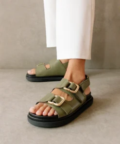 ALOHAS Harper Dusty Olive Sandal