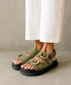 ALOHAS Harper Dusty Olive Sandal