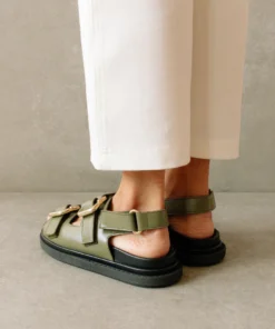 ALOHAS Harper Dusty Olive Sandal