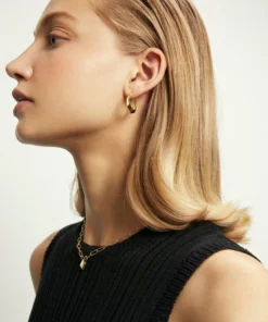ALOHAS Accessories Hexagon Earrings Gold 9 ALOHAS Accessories Hexagon Earrings Gold