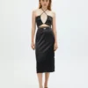 ALOHAS Clothing High Tied Skirt Black