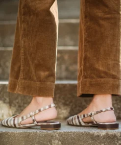 ALOHAS Shoes Holly Check Canvas