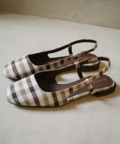 ALOHAS Shoes Holly Check Canvas