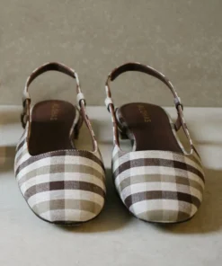 ALOHAS Shoes Holly Check Canvas