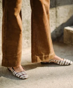 ALOHAS Shoes Holly Check Canvas