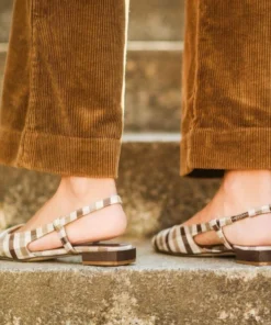 ALOHAS Shoes Holly Check Canvas