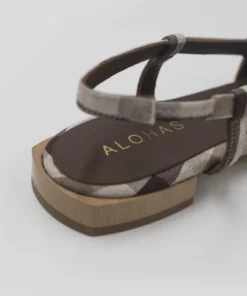 ALOHAS Shoes Holly Check Canvas