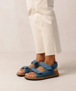 ALOHAS Hook-Loop Denim Blue