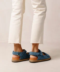 ALOHAS Hook-Loop Denim Blue