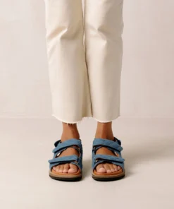 ALOHAS Hook-Loop Denim Blue