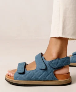 ALOHAS Hook-Loop Denim Blue