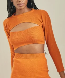 ALOHAS Hustle Top Clementine Orange Clothing
