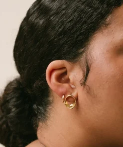 ALOHAS Hypnosis Earrings Gold Accessories