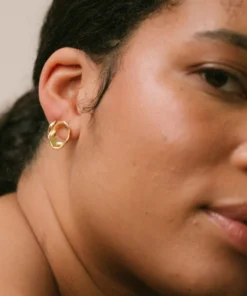 ALOHAS Hypnosis Earrings Gold Accessories