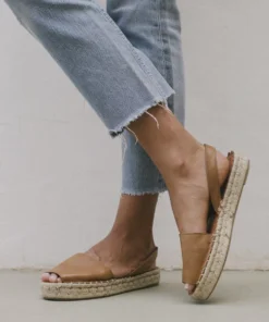 ALOHAS Shoes Ibizas Camel