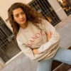 TheManola Iconica Sweatshirt Gray Melange Clothing