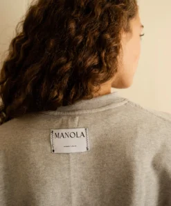 TheManola Iconica Sweatshirt Gray Melange Clothing