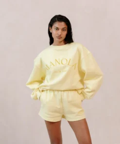 TheManola Iconica Sweatshirt Lemonade Clothing