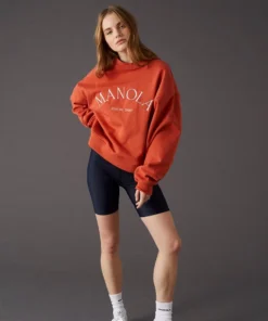 TheManola Clothing Iconica Sweatshirt Roasted Tomato