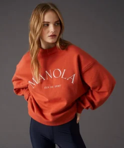 TheManola Clothing Iconica Sweatshirt Roasted Tomato