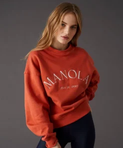 TheManola Clothing Iconica Sweatshirt Roasted Tomato