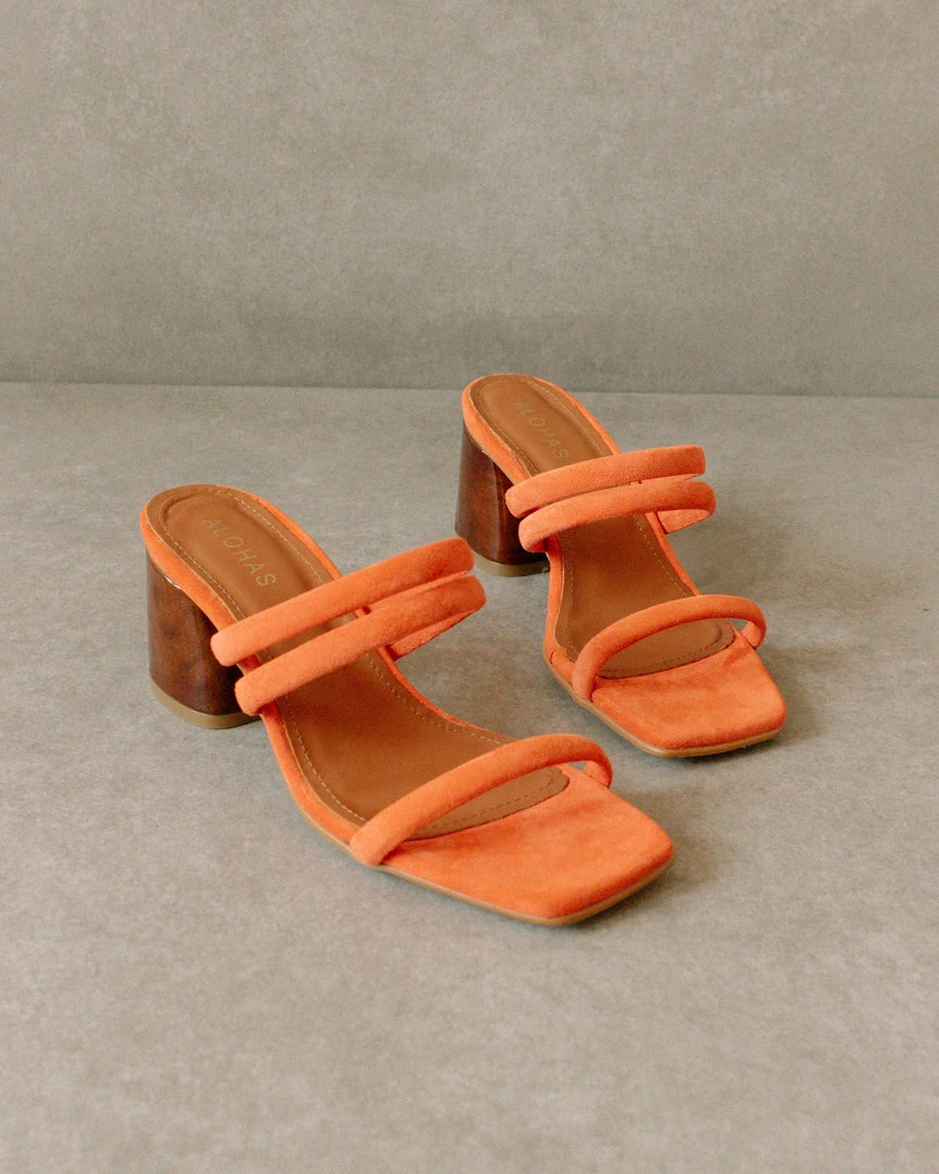 ALOHAS Shoes Indiana Pomelo Orange Sandal 7 ALOHAS Shoes Indiana Pomelo Orange Sandal