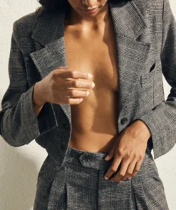 ALOHAS Clothing Itinerary Blazer Checks Print 13 ALOHAS Clothing Itinerary Blazer Checks Print