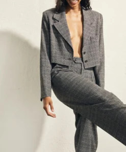 ALOHAS Clothing Itinerary Blazer Checks Print