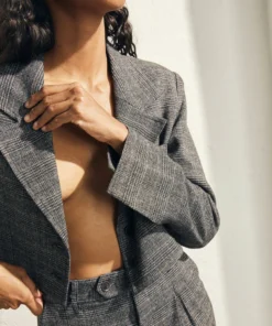 ALOHAS Clothing Itinerary Blazer Checks Print 15 ALOHAS Clothing Itinerary Blazer Checks Print