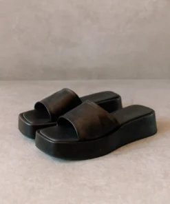 Svegan Janice Black Sandals Shoes