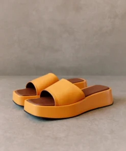 Svegan Janice Spicy Orange Sandals