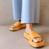 Svegan Janice Spicy Orange Sandals