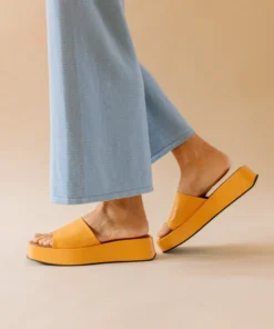 Svegan Janice Spicy Orange Sandals