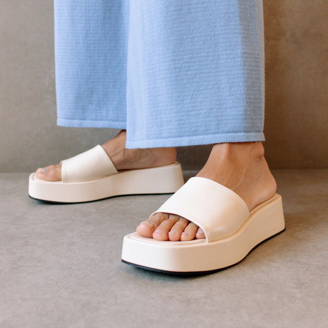 Svegan Shoes Janice Warm White Sandals 3 Svegan Shoes Janice Warm White Sandals