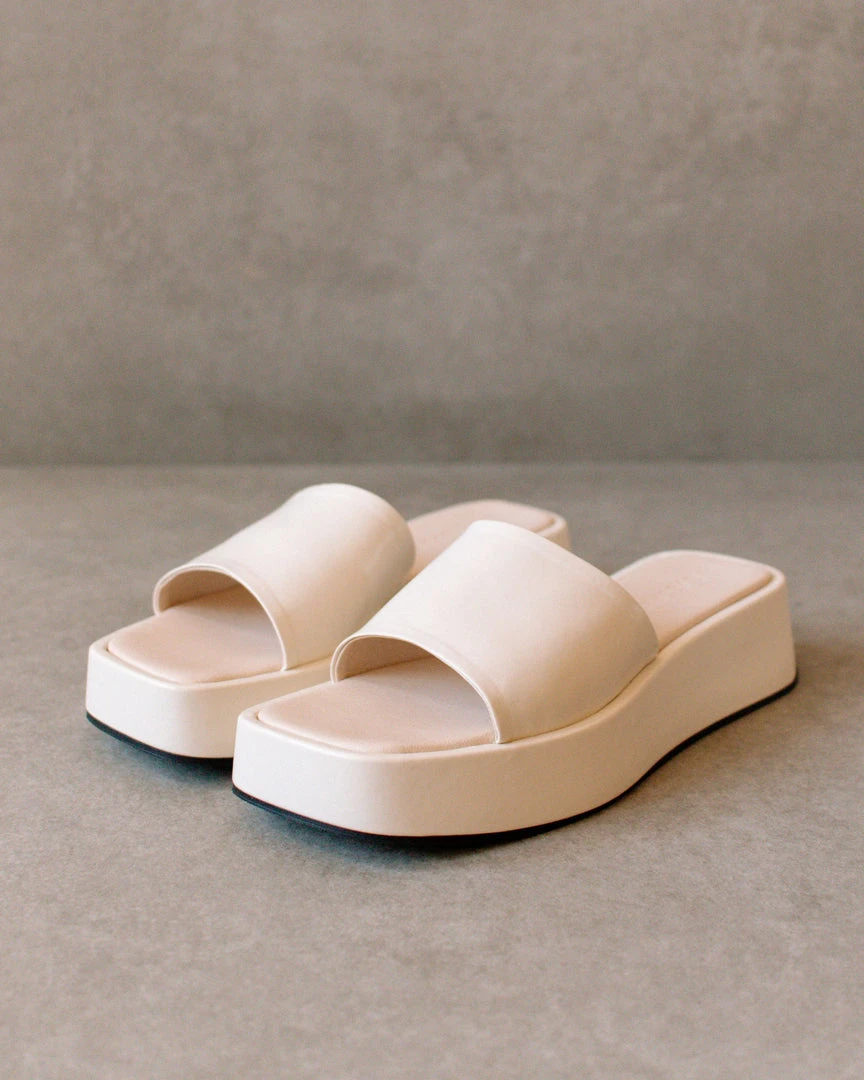 Svegan Shoes Janice Warm White Sandals 6 Svegan Shoes Janice Warm White Sandals