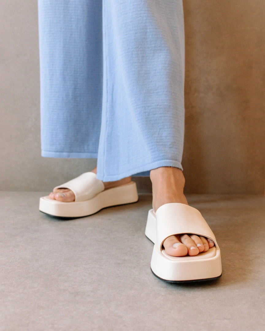 Svegan Shoes Janice Warm White Sandals 5 Svegan Shoes Janice Warm White Sandals