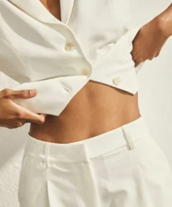 ALOHAS Java Vest Ivory Clothing