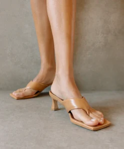 Svegan Jolla Biscuit Brown Sandals Shoes