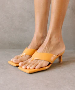 SVEGAN Shoes Jolla Spicy Orange Sandals