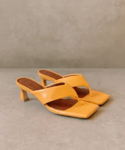SVEGAN Shoes Jolla Spicy Orange Sandals