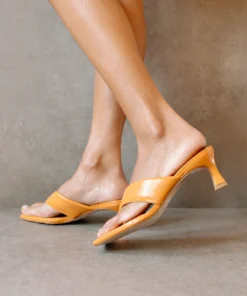 SVEGAN Shoes Jolla Spicy Orange Sandals