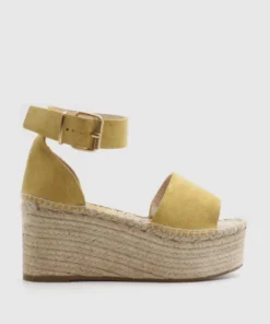 ALOHAS Karmen Mustard Shoes