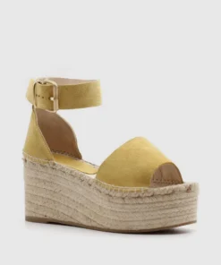ALOHAS Karmen Mustard Shoes
