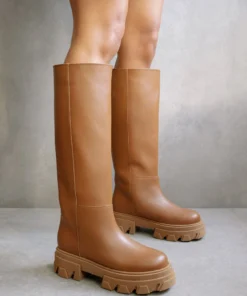 ALOHAS Shoes Katiuska Camel 9 ALOHAS Shoes Katiuska Camel